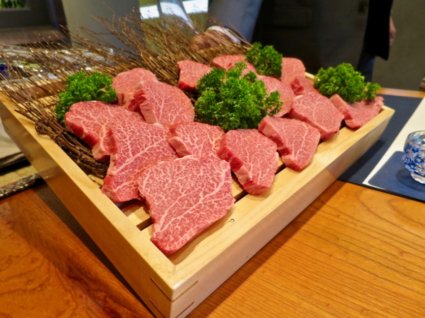 Wagyu – A cure for the flu? (Dinner at Hiroshi, Los Altos)